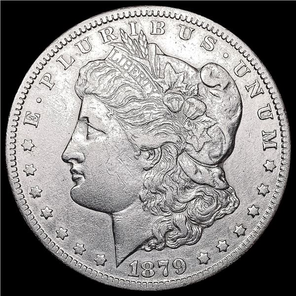 1879-CC Morgan Silver Dollar CLOSELY UNCIRCULATED