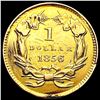 Image 2 : 1856 Rare Gold Dollar CLOSELY UNCIRCULATED