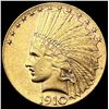 1910-D $10 Gold Eagle CLOSELY UNCIRCULATED