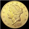 1880-S $20 Gold Double Eagle UNCIRCULATED