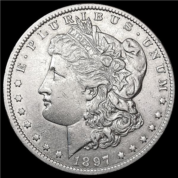 1897-O Morgan Silver Dollar CLOSELY UNCIRCULATED
