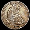 Image 1 : 1876-CC Seated Liberty Half Dollar NICELY CIRCULAT
