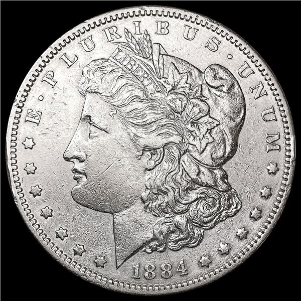 1884-S Morgan Silver Dollar CLOSELY UNCIRCULATED