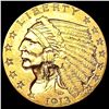 Image 1 : 1913 $2.50 Gold Quarter Eagle CLOSELY UNCIRCULATED