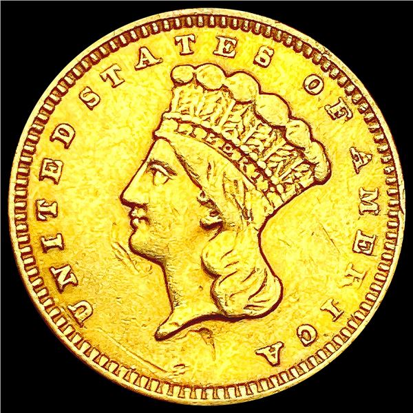 1856 Rare Gold Dollar CLOSELY UNCIRCULAT