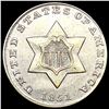 Image 1 : 1851 Silver Three Cent UNCIRCULATED