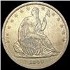 Image 1 : 1840 Sm Ltrs Seated Liberty Half Dollar CLOSELY UN