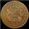 Image 2 : 1804 Draped Bust Half Cent NICELY CIRCULATED