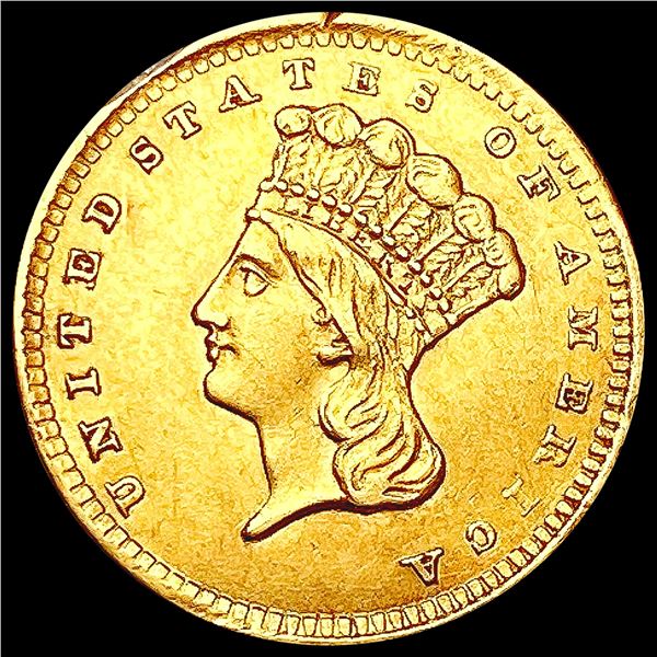 1856 Rare Gold Dollar CHOICE AU