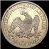 Image 2 : 1843 Seated Liberty Half Dollar CLOSELY UNCIRCULAT
