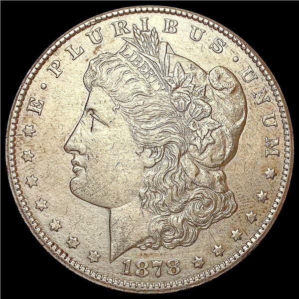 1878-CC Morgan Silver Dollar CLOSELY UNCIRCULATED