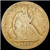 Image 1 : 1838 Seated Liberty Dime NICELY CIRCULATED
