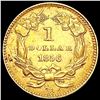 Image 2 : 1856 Rare Gold Dollar CLOSELY UNCIRCULATED