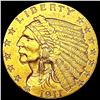 Image 1 : 1911 $2.50 Gold Quarter Eagle CLOSELY UNCIRCULATED