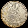 Image 1 : 1854 Seated Liberty Half Dollar CLOSELY UNCIRCULAT