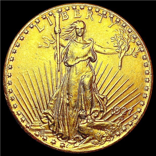 1927 $20 Gold Double Eagle CLOSELY UNCIRCULATED