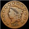 Image 1 : 1828 Coronet Head Large Cent NICELY CIRCULATED