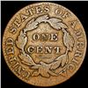 Image 2 : 1828 Coronet Head Large Cent NICELY CIRCULATED