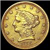 Image 1 : 1856 $2.50 Gold Quarter Eagle HIGH GRADE