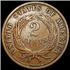 Image 2 : 1871 Two Cent Piece NEARLY UNCIRCULATED