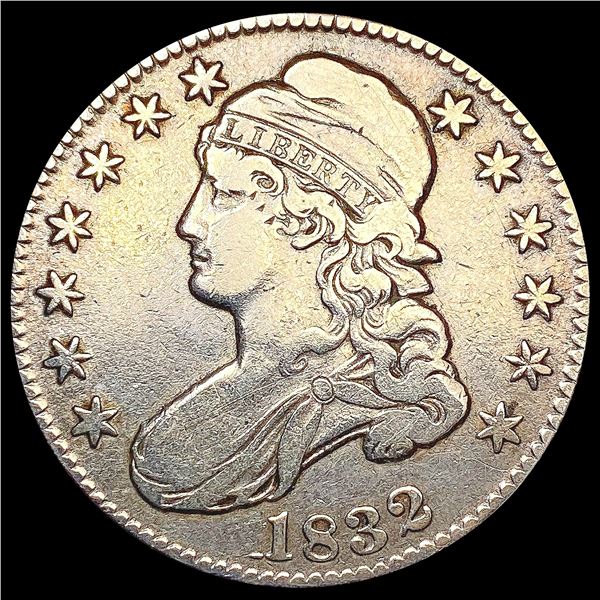1832 Capped Bust Half Dollar NICELY CIRCULATED