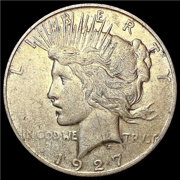 1927-D Silver Peace Dollar LIGHTLY CIRCULATED