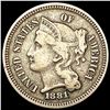 Image 1 : 1881 Nickel Three Cent NICELY CIRCULATED
