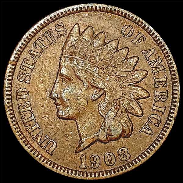 1908-S Indian Head Cent LIGHTLY CIRCULATED