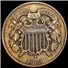 Image 1 : 1864 Two Cent Piece NEARLY UNCIRCULATED