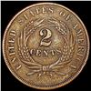 Image 2 : 1864 Two Cent Piece NEARLY UNCIRCULATED
