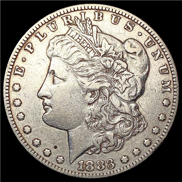 1883-S Morgan Silver Dollar LIGHTLY CIRCULATED