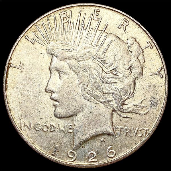 1926-S Silver Peace Dollar CLOSELY UNCIRCULATED