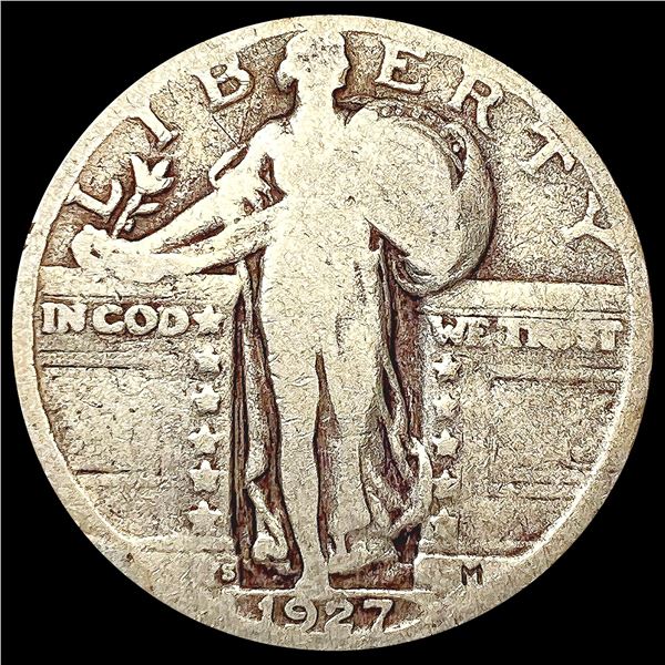 1927-S Standing Liberty Quarter NICELY CIRCULATED