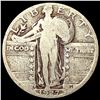 Image 1 : 1927-S Standing Liberty Quarter NICELY CIRCULATED
