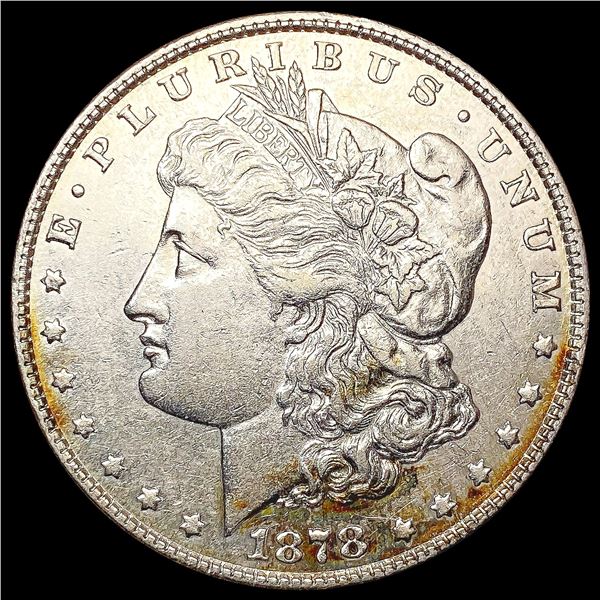 1878 8TF Morgan Silver Dollar NEARLY UNCIRCULATED