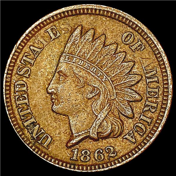1862 Indian Head Cent CLOSELY UNCIRCULATED