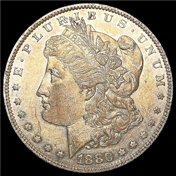 1880-O Morgan Silver Dollar CHOICE AU