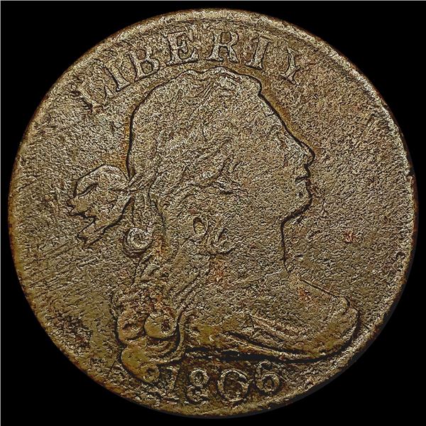 1806 Draped Bust Large Cent NICELY CIRCULATED