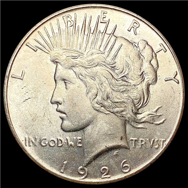 1926 Silver Peace Dollar CHOICE AU