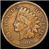 Image 1 : 1909-S Indian Head Cent NICELY CIRCULATED