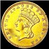Image 1 : 1857 Rare Gold Dollar CLOSELY UNCIRCULATED