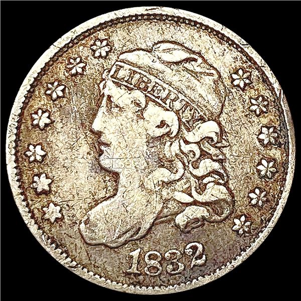 1832 Capped Bust Half Dime NICELY CIRCULATED