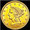 Image 1 : 1855 $2.50 Gold Quarter Eagle UNCIRCULATED