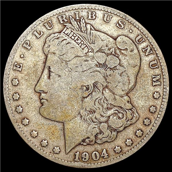 1904-S Morgan Silver Dollar NICELY CIRCULATED