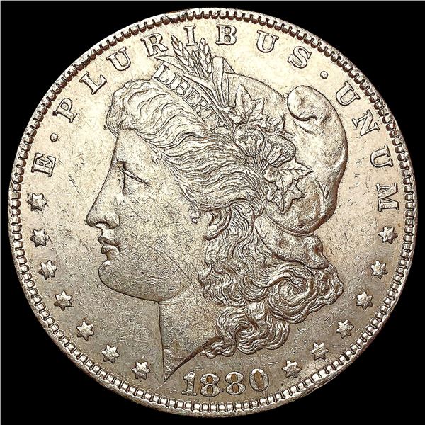 1880-O Morgan Silver Dollar CLOSELY UNCIRCULATED