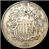 Image 1 : 1867 Rays Shield Nickel LIGHTLY CIRCULATED