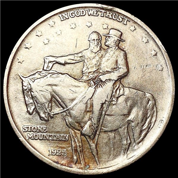 1925 Stone Mountain Half Dollar NICELY CIRCULATED