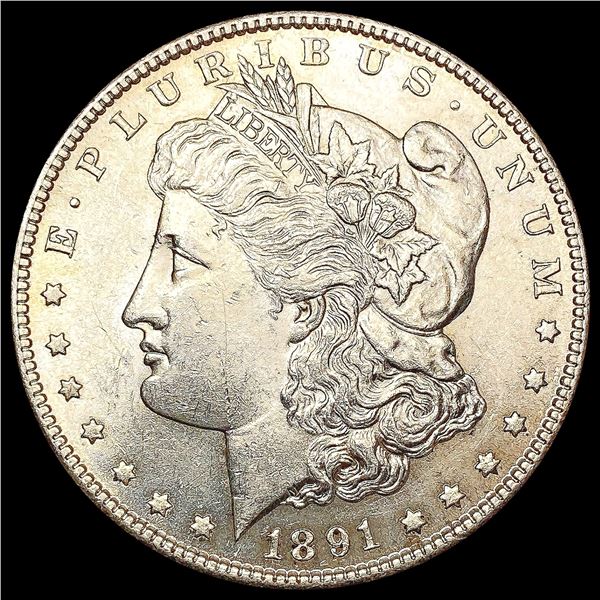 1891-S Morgan Silver Dollar UNCIRCULATED