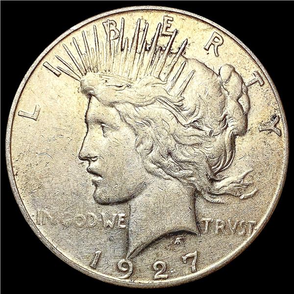 1927-S Silver Peace Dollar CLOSELY UNCIRCULATED