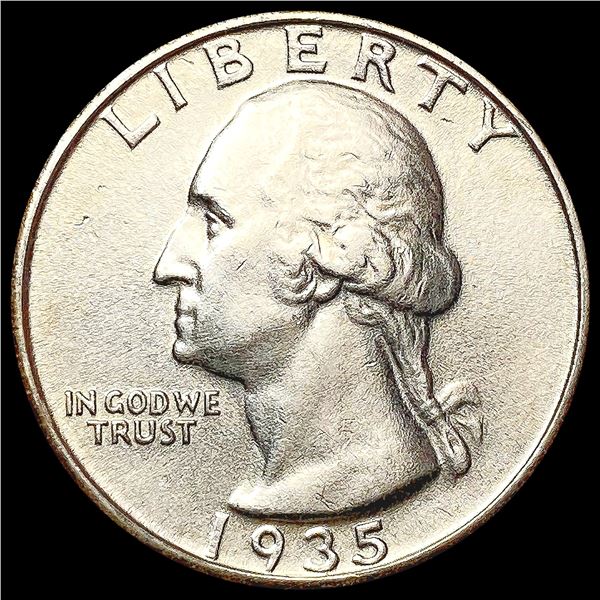 1935 Washington Silver Quarter CLOSELY UNCIRCULATE